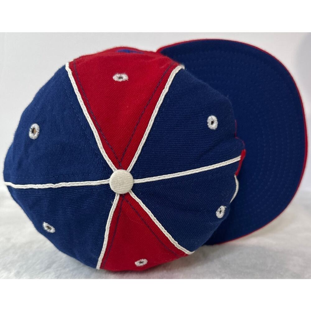 New Era 59 Fifty NBA Hat 76ers Cap Size 7.5 Fitted Pinwheel - Picture 8 of 8